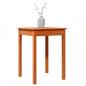 Preview: Esstisch Wachsbraun 55x55x75 cm Massivholz Kiefer