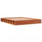 Preview: Massivholzbett ohne Matratze Wachsbraun 135x190 cm Kiefernholz