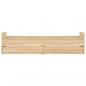 Preview: Bettgestell mit Schubladen Sonoma-Eiche 90x190 cm
