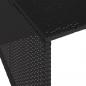 Preview: Mähroboter-Garage Schwarz 86x90x52/57 cm Poly Rattan