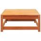 Preview: Garten-Ecksofa mit Kissen und Hocker