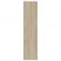 Preview: Schuhschrank Sonoma-Eiche 80x21x87,5 cm Holzwerkstoff