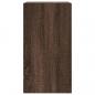 Preview: Schuhschrank Braun Eichen-Optik 60x34x63,5 cm Holzwerkstoff