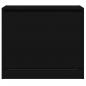 Preview: Schuhschrank Schwarz 80x42x69 cm Holzwerkstoff