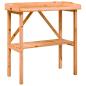 Preview: Pflanztisch mit Ablage Braun 78x38x82,5 cm Massivholz Tanne