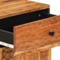 Preview: Nachttisch 50x33x60 cm Massivholz Akazie