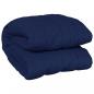 Preview: Gewichtsdecke Blau 220x235 cm 15 kg Stoff
