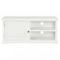 Preview: TV-Schrank Weiß 90 x 30 x 40 cm Holz