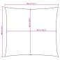 Preview: Sonnensegel Oxford-Gewebe Quadratisch 3x3 m Beige