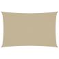 Preview: Sonnensegel Oxford-Gewebe Rechteckig 2x5 m Beige