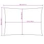 Preview: Sonnensegel Oxford-Gewebe Rechteckig 3x4,5 m Beige