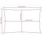 Preview: Sonnensegel Oxford-Gewebe Rechteckig 4x7 m Beige