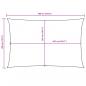 Preview: Sonnensegel Oxford-Gewebe Rechteckig 4x7 m Beige