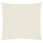 Preview: Sonnensegel Oxford-Gewebe Quadratisch 4x4 m Creme