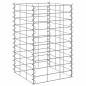 Preview: Gabionen-Hochbeete 3 Stk. 30x30x50 cm Eisen