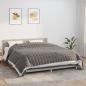 Preview: ARDEBO.de - Gewichtsdecke Grau 235x290 cm 15 kg Stoff