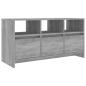 Preview: TV-Schrank Grau Sonoma 102x37,5x52,5 cm Holzwerkstoff