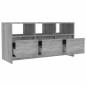 Preview: TV-Schrank Grau Sonoma 102x37,5x52,5 cm Holzwerkstoff