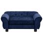 Preview: Hundesofa Blau 72x45x30 cm Plüsch