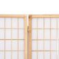 Preview: 4-tlg. Paravent Japanischer Stil Faltbar 160x170 cm