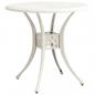 Preview: 5-tlg. Bistro-Set Aluminiumguss Weiß