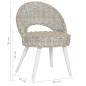 Preview: Sessel Kubu-Rattan Weiß