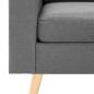Preview: Sessel Hellgrau Stoff