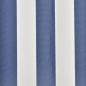 Preview: Markisenbespannung Canvas Blau & Weiß 350x250 cm 