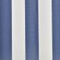 Preview: Markisenbespannung Canvas Blau & Weiß 350x250 cm 