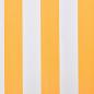 Preview: Markisenbespannung Canvas Sonnenblumengelb & Weiß 3x2,5 m