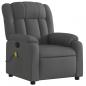 Preview: Massagesessel Dunkelgrau Stoff