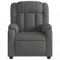 Preview: Massagesessel Dunkelgrau Stoff