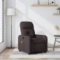 Preview: ARDEBO.de - Massagesessel Dunkelbraun Stoff