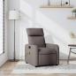 Preview: ARDEBO.de - Massagesessel Taupe Stoff