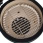 Preview: 2-in-1 Kamado-Grill Smoker Keramik 56 cm Grün