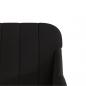 Preview: Sessel Schwarz 63x76x80 cm Samt