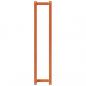 Preview: Handtuchhalter Wachsbraun 23x18x110 cm Massivholz Kiefer