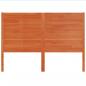 Preview: Kopfteil Wachsbraun 180 cm Massivholz Kiefer