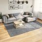 Preview: ARDEBO.de - Shaggy-Teppich PAMPLONA Hochflor Modern Grau 200x280 cm