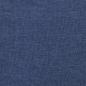 Preview: Schlafsofa 2-Sitzer mit 2 Kissen Blau Stoff