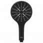 Preview: GROHE Rainshower Smartactive 130 Handbrause, 3 Strahlarten, phantom black (22127KF0)