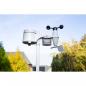 Preview: Professionelle Wetterstation mit Funksensor schwarz