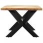 Preview: Esstisch 200×100×75 cm Massivholz Mango