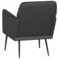 Preview: Sessel Schwarz 61x78x80 cm Kunstleder
