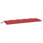 Preview: Gartenbank-Auflage Rot 150x50x7 cm Oxford-Gewebe
