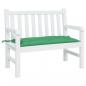 Preview: Gartenbank-Auflage Grün 110x50x7 cm Oxford-Gewebe