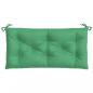 Preview: Gartenbank-Auflage Grün 110x50x7 cm Oxford-Gewebe