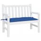 Preview: Gartenbank-Auflage Blau 110x50x7 cm Oxford-Gewebe