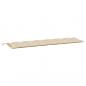Preview: Gartenbank-Auflagen 2 Stk. Beige 200x50x7 cm Oxford-Gewebe