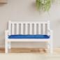 Preview: Gartenbank-Auflage Blau 120x50x7 cm Oxford-Gewebe